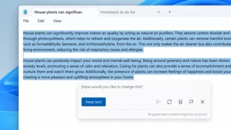 Microsoft Notepad’e Yapay Zeka Takviyesi
