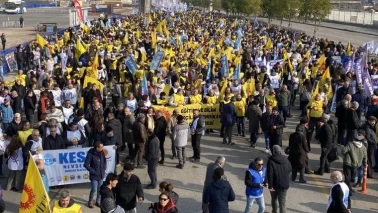 KESK’in “Geçinemiyoruz” Mitingi