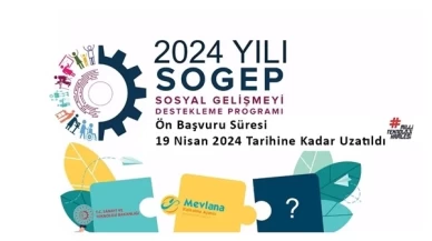 Mevlana Kalkınma Ajansı 2024 Yılı Sosyal Gelişmeyi Destekleme Programı (SOGEP) proje ön başvuru süresi uzatıldı