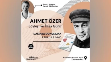 Ahmet Özer, “Damara Dokunmak” ile Okurlarıyla Buluşuyor