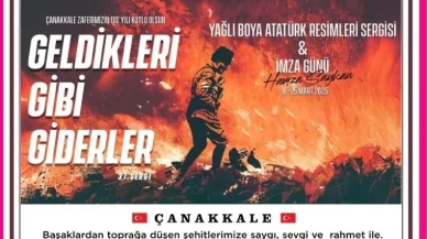 Mamak Belediyesi’nden “Geldikleri Gibi Giderler” Sergisi