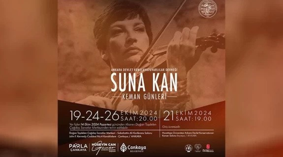 Türk Keman Virtüözü Suna Kan'ın Anısına Müzik Ziyafeti