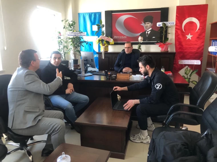 Bitlis Otelciler ve Turizmciler Derneği İŞKUR'u ziyaret etti
