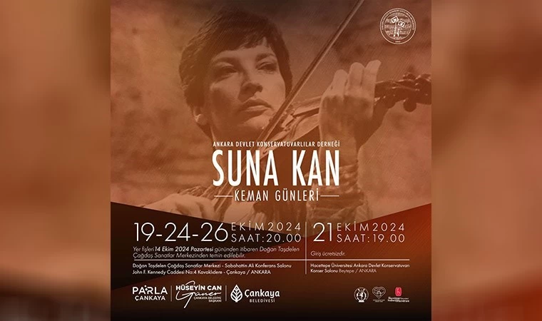 Türk Keman Virtüözü Suna Kan'ın Anısına Müzik Ziyafeti