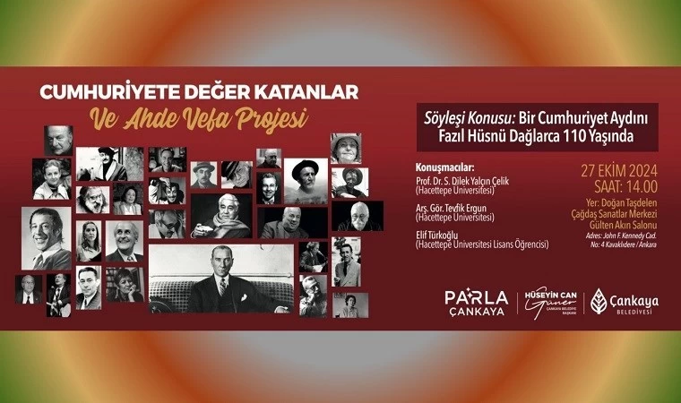 Cumhuriyet Aydını Fazıl Hüsnü Dağlarca’nın mirası yaşatılıyor