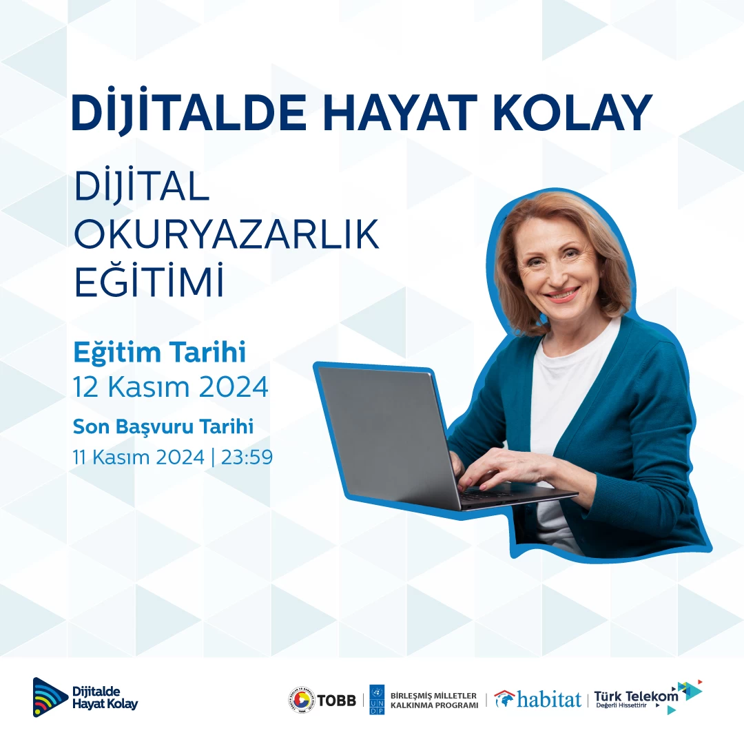 Kadınlara Özel Dijital Okuryazarlık Eğitimiyle Dijital Dünyaya Adım Atın